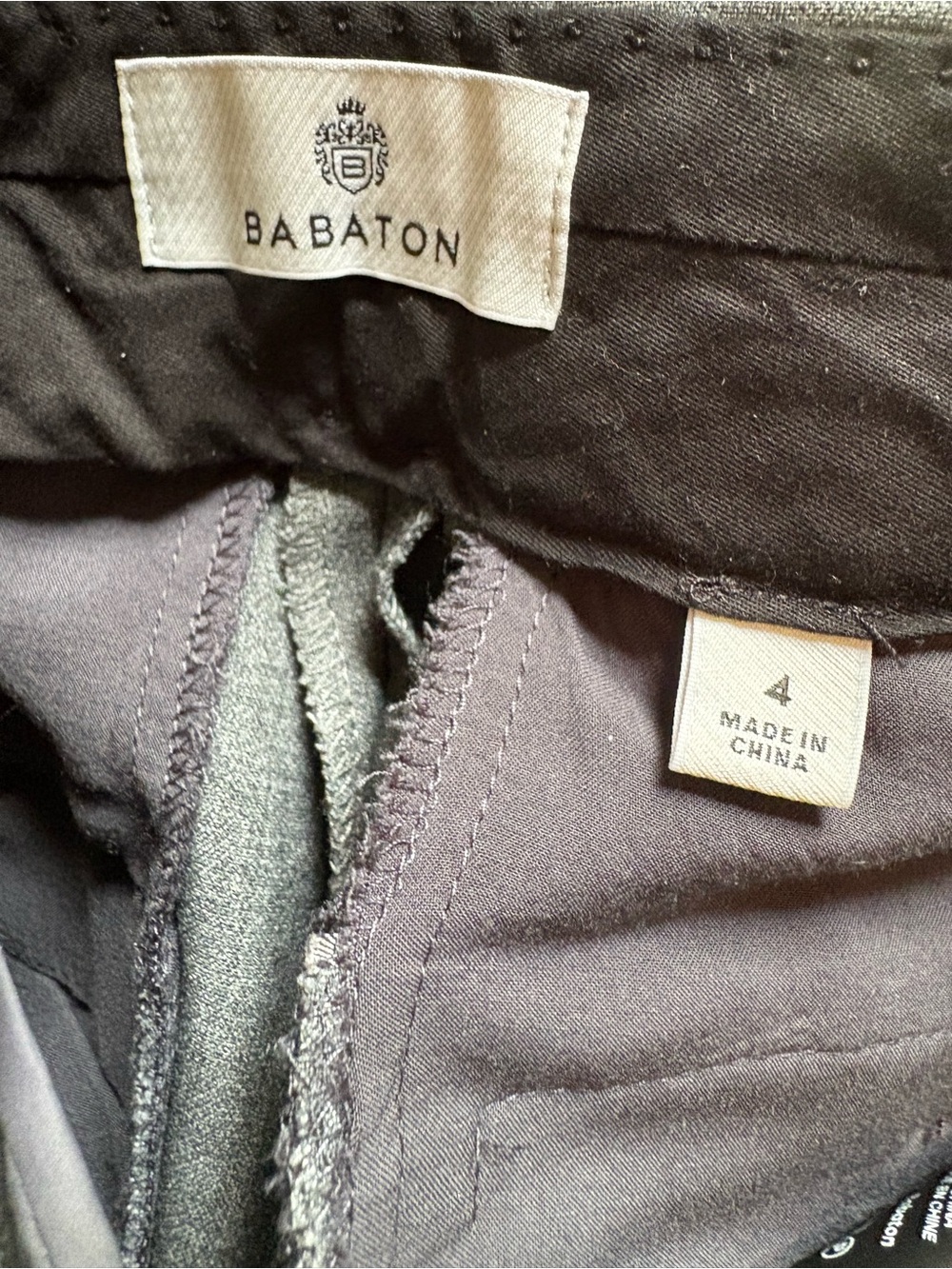 Babaton Agency Pant- Eversential Heather Charcoal - Picture 4 of 10